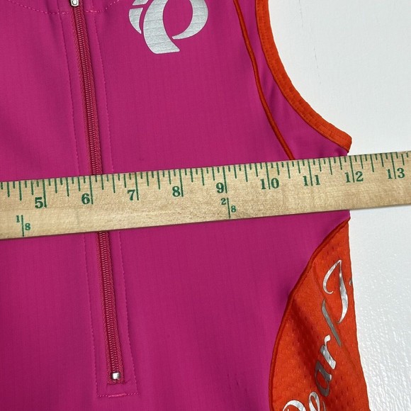 Pearl Izumi Womens Elite In R Cool Tri Sleeveless Cycling Top Size Small Pink - Picture 11 of 13